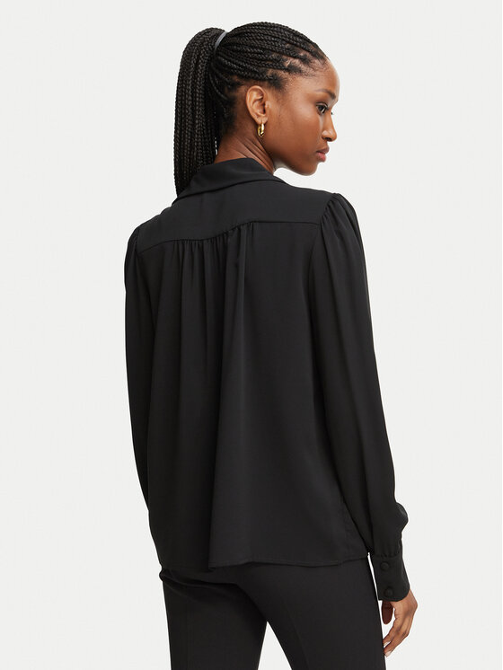 Rinascimento Rinascimento Bluză CFC0125721003 Negru Regular Fit