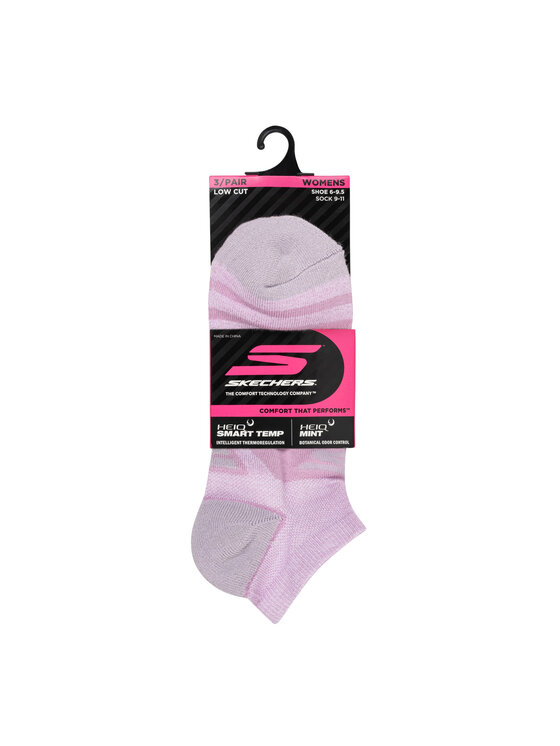 Skechers Skechers Skarpety krótkie S600178H-PUR Kolorowy