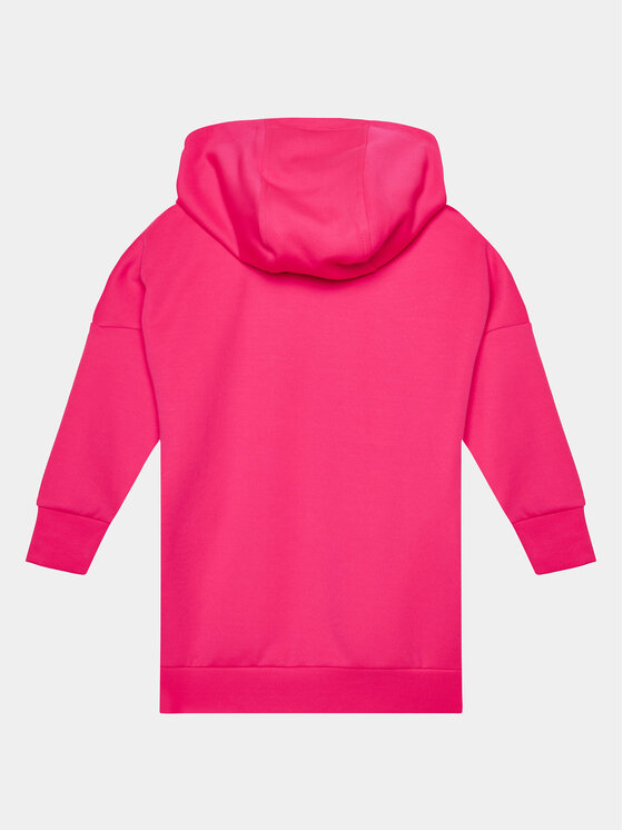 Karl Lagerfeld Kids Karl Lagerfeld Kids Sukienka dzianinowa Z12247 S Różowy Regular Fit