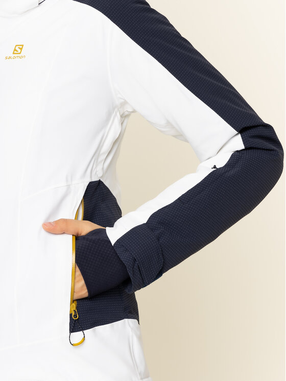 Salomon Salomon Slēpošanas jaka Brilliant LC1210100 Balts Regular Fit