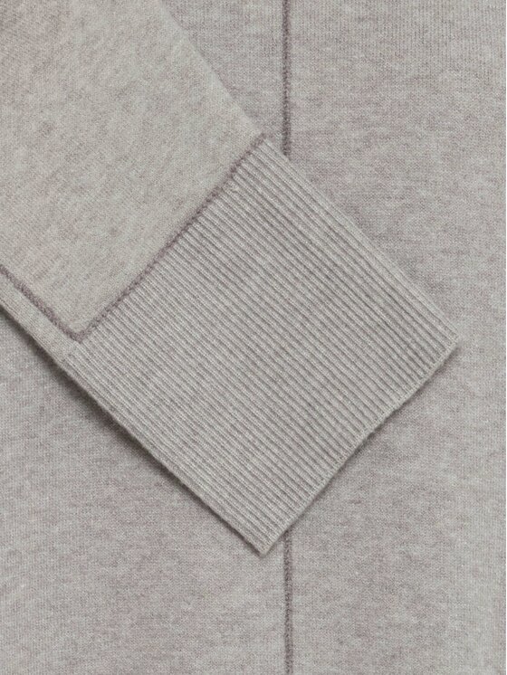 ICHI ICHI Πουλόβερ Maglia ihballia ls2 Γκρι Regular Fit