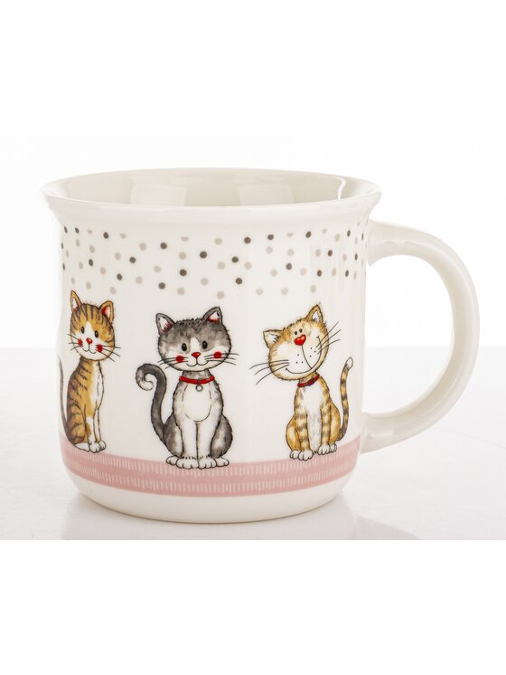 MIAhome MIAhome Kubek porcelanowy GATTINI-4 Biały