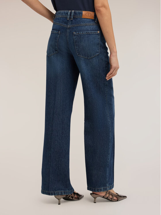 Motivi Motivi Jeansy P531Q004331N024 Niebieski Over Fit