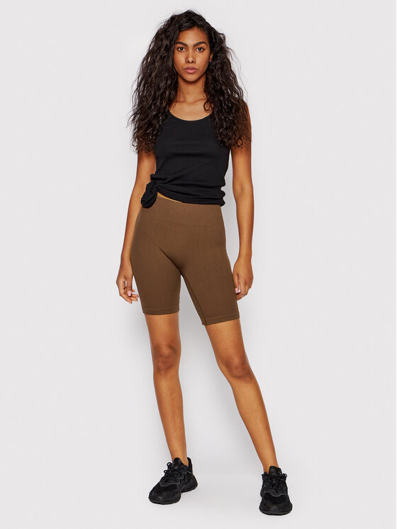 Pantaloncini sportivi V2GD00 ZZ04V Marrone Slim