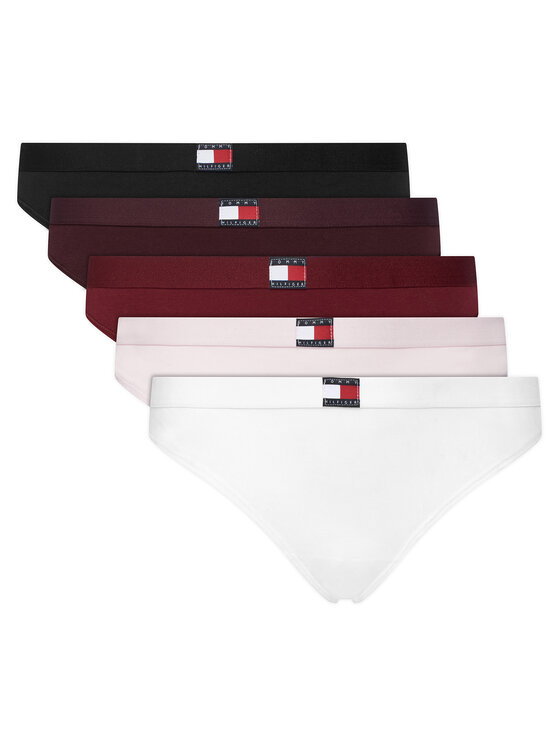 Tommy Hilfiger Tommy Hilfiger Komplektas: 5 siaurikių poros UW0UW05642 Spalvota