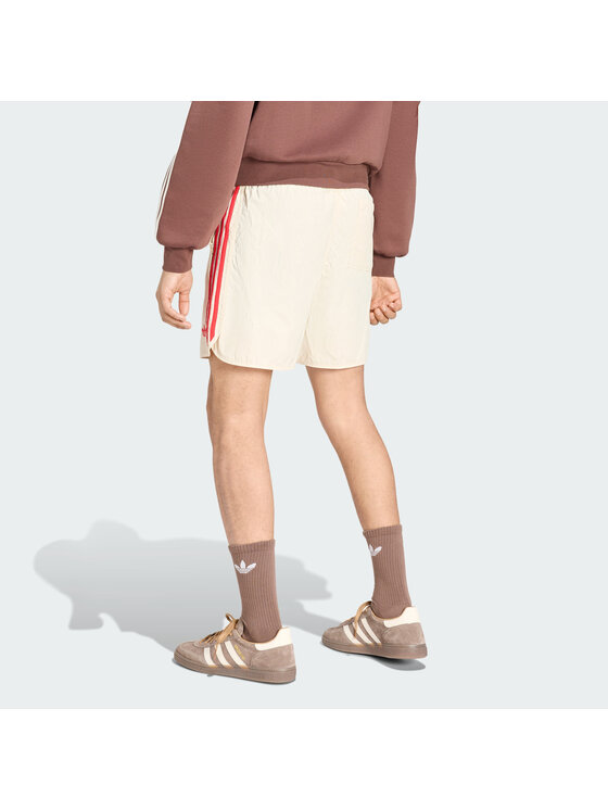 adidas adidas Szorty materiałowe 159299 Beżowy Regular Fit