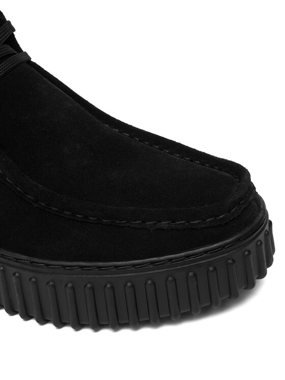 Clarks Clarks Μποτάκια Torhill Moss 26182916 Μαύρο