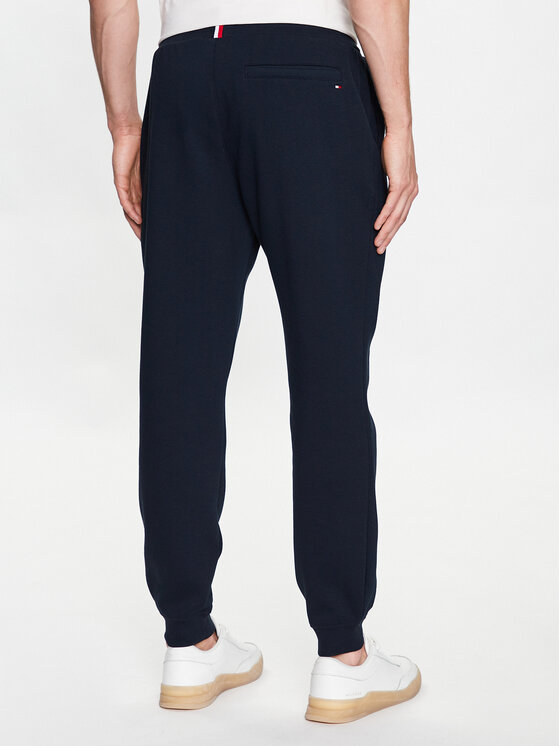 Tommy Hilfiger Tommy Hilfiger Teplákové nohavice Small Imd MW0MW32059 Tmavomodrá Regular Fit