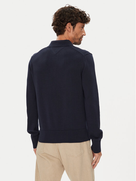 Tommy Jeans Tommy Jeans Sweater Essential DM0DM20304 Sötétkék Slim Fit