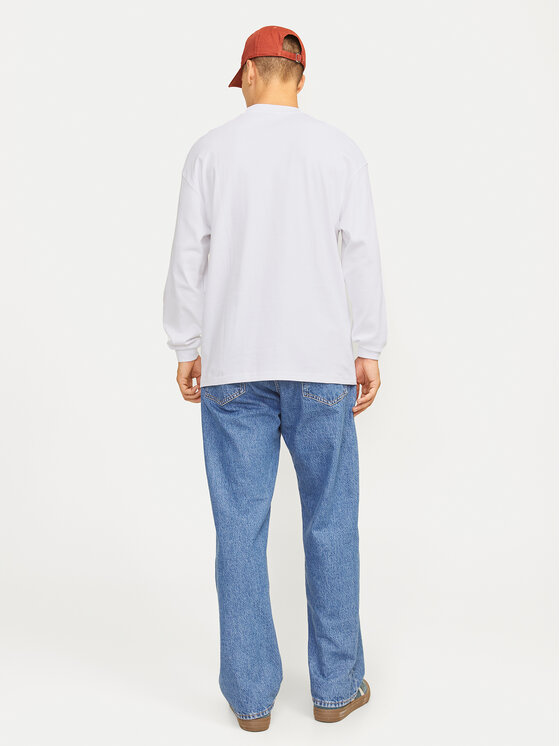 Jack&Jones Jack&Jones Longsleeve Urban Edge 12256422 Λευκό Loose Fit
