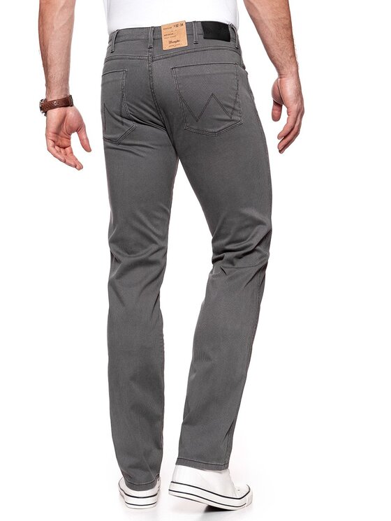 Wrangler Wrangler Pantaloni di tessuto ARIZONA Grigio Straight Fit