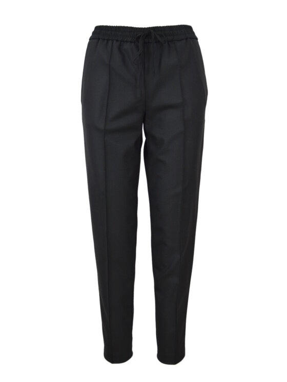 TWINSET TWINSET Παντελόνι γυναικείο 232TP202F Μαύρο Slim Fit