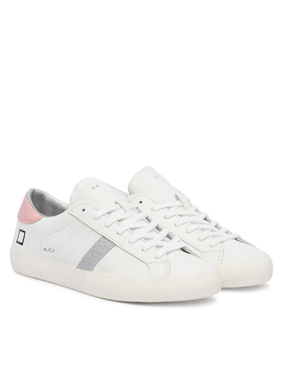 D.A.T.E. D.A.T.E. Sportcipők Hill Low Calf W431-HL-CA Fehér