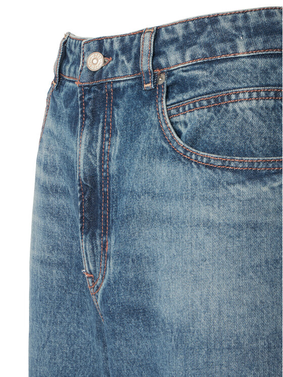 BOSS BOSS Jeansy 50569378 Niebieski Wide Leg