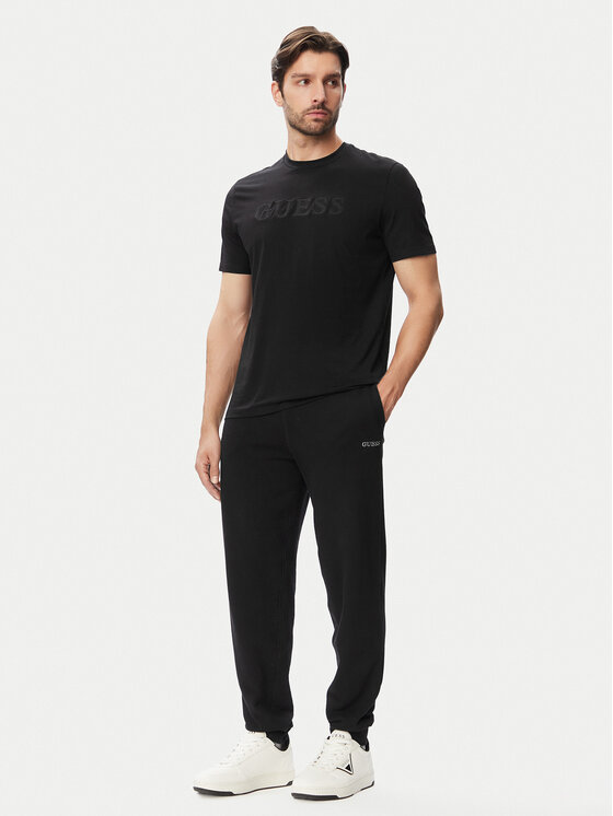 Guess Guess T-Shirt 183088 Czarny Classic Fit