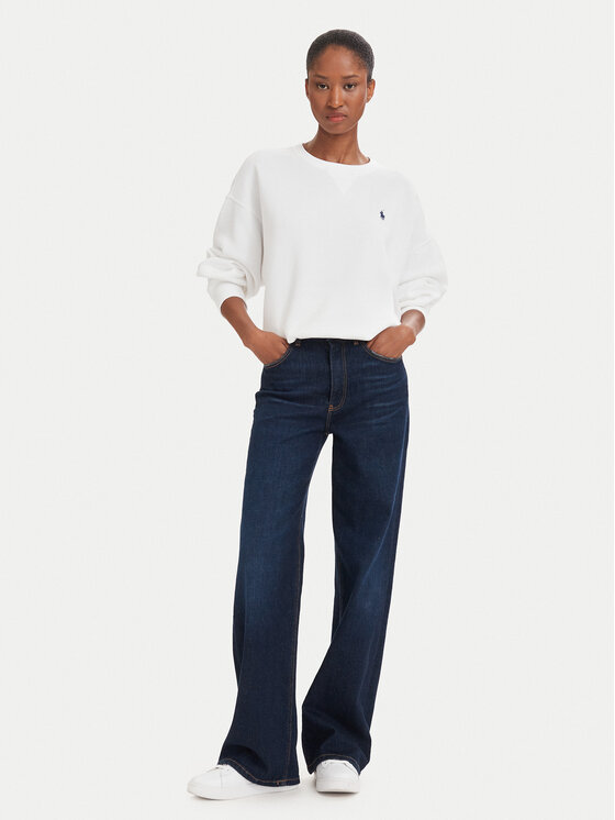 Polo Ralph Lauren Polo Ralph Lauren Mikina 211978306501 Bílá Regular Fit