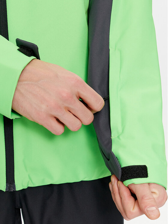 4F 4F Skijacke 4FAW23TTJAM306 Grün Regular Fit