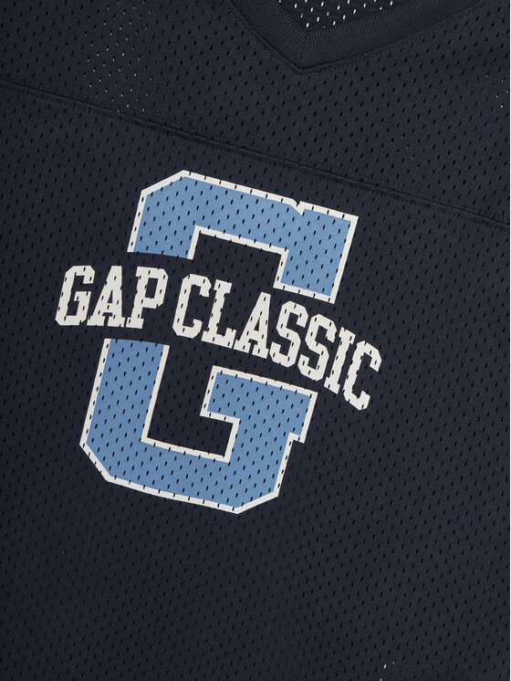 Gap Gap T-Shirt 729404-02 Granatowy Relaxed Fit