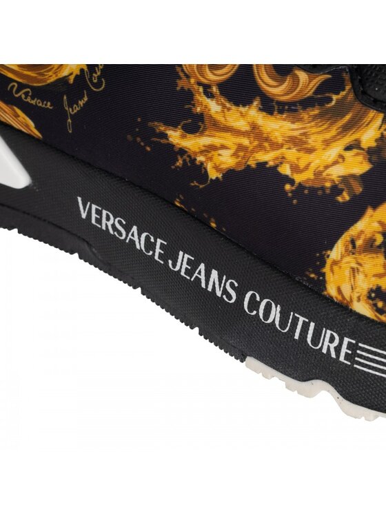 Versace Jeans Couture Versace Jeans Couture Снікерcи 80YA3SA1 Чорний