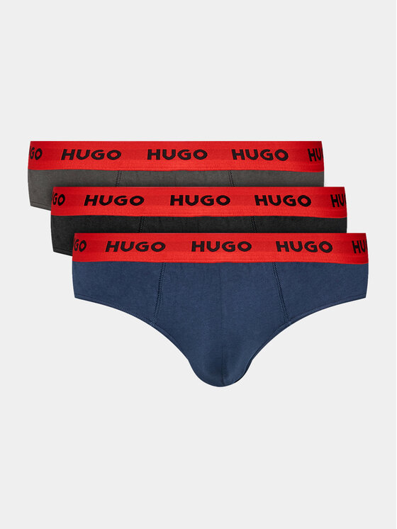 Комплект 3 чифта слипове Hugo