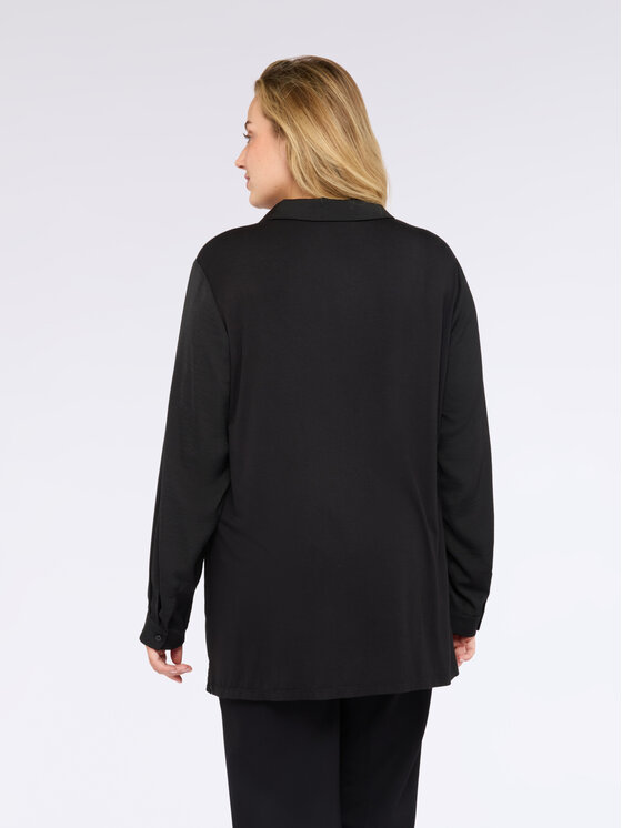 Fiorella Rubino Fiorella Rubino Koszula 5100L000159N033 Czarny A-Line Fit