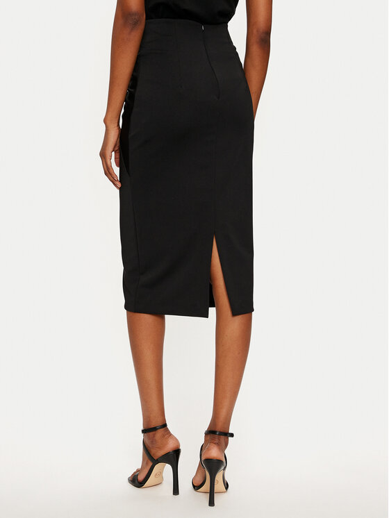 Rinascimento Rinascimento Suknja olovka 1000769150311 Crna Slim Fit