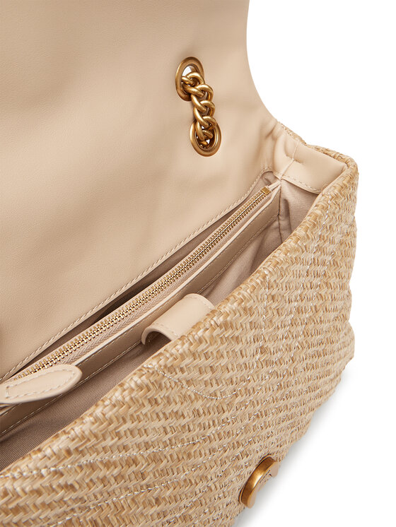 PINKO PINKO Τσάντα Love Puff Classic Cl PE 25 PLTT 100038 A2C8 Μπεζ
