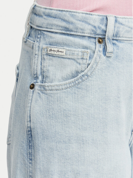 Guess Jeans Guess Jeans Džinsi W6GA2X D0029 Zils Relaxed Fit