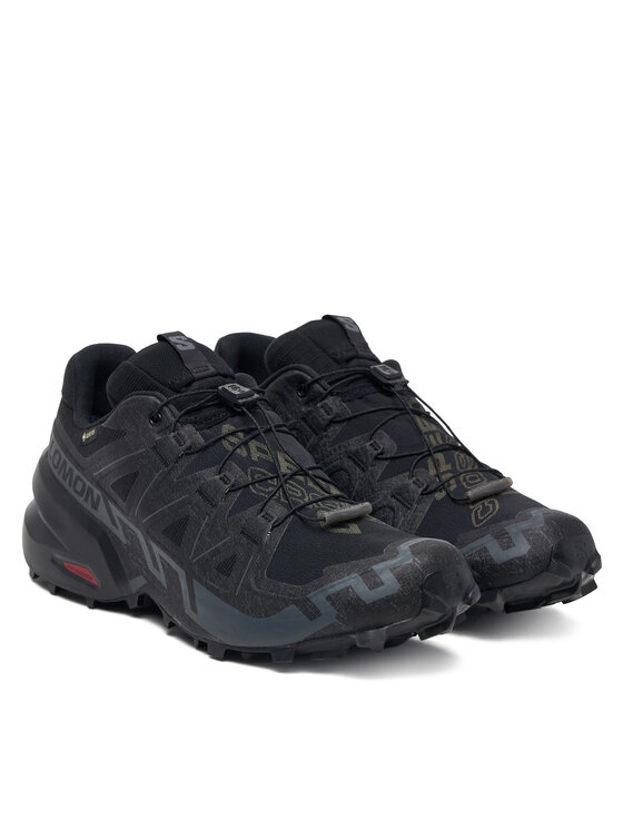 Salomon Salomon Buty do biegania Speedcross 6 GORE-TEX L41743400 Czarny