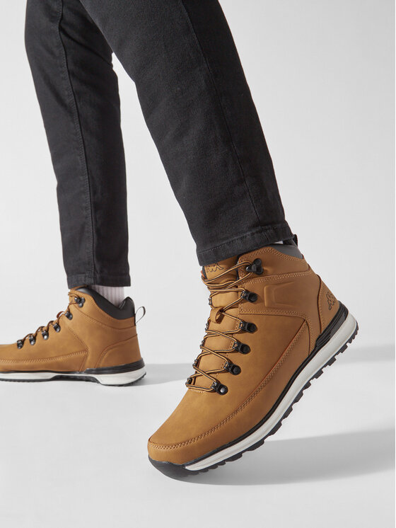 Kappa Kappa Schnürschuhe Logo Astos Md 361D14W Braun