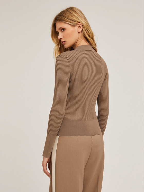 Motivi Motivi Maglione M149W003184N013 Crema Slim Fit