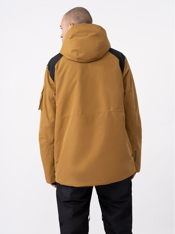 4F 4F Μπουφάν για snowboard 4FAW23TTJAM288 Μπεζ Regular Fit