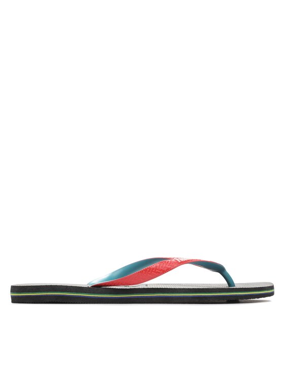 Męskie Japonki Havaianas, Rozmiar 37/38, Czarne, 41232069710-M