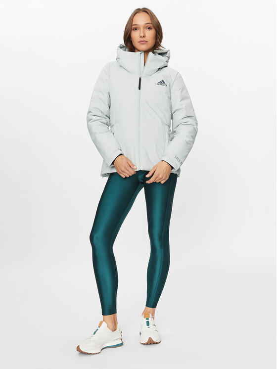 adidas adidas Kurtka puchowa Traveer COLD.RDY IK3141 Szary Regular Fit