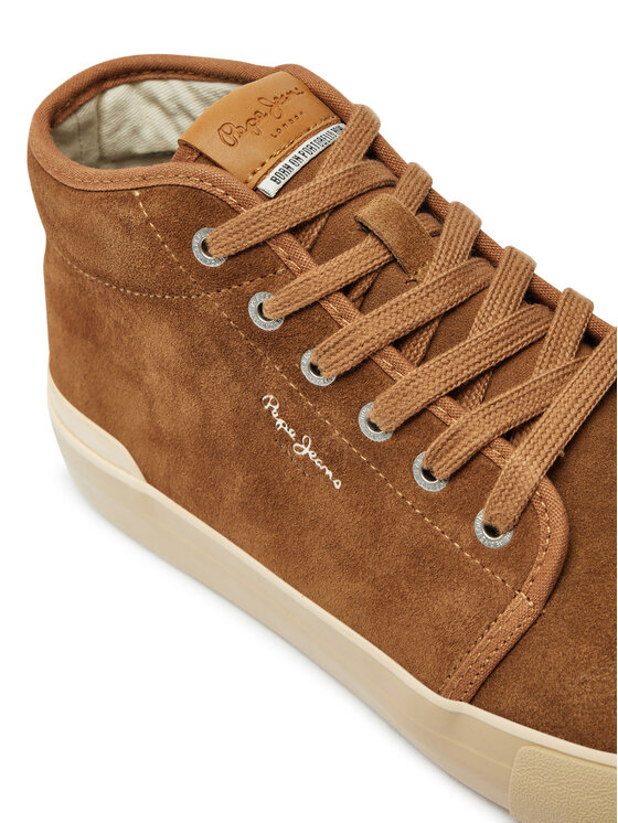 Pepe Jeans Pepe Jeans Tenisice Ben Top PMS31051 Smeđa