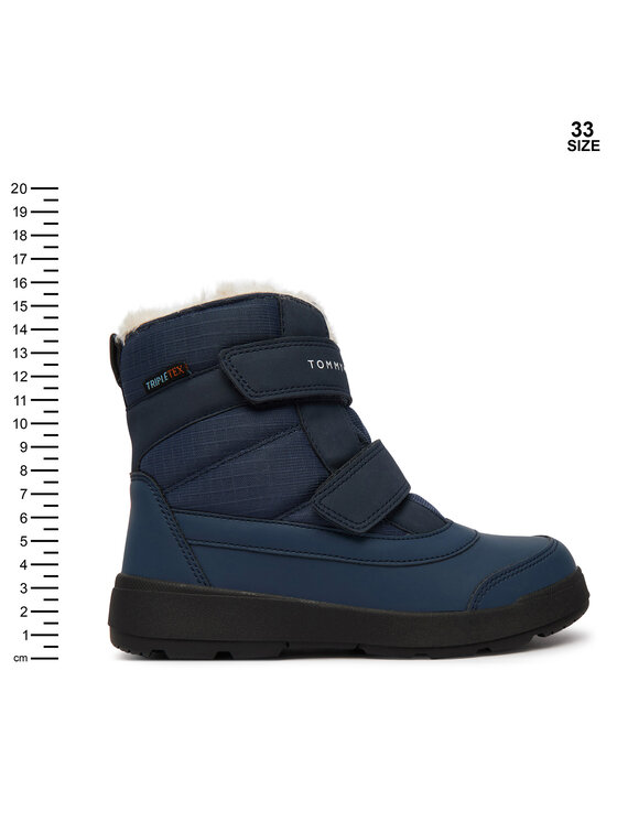 Tommy Hilfiger Tommy Hilfiger Śniegowce Niagara T1XD-35302-1973 S Granatowy
