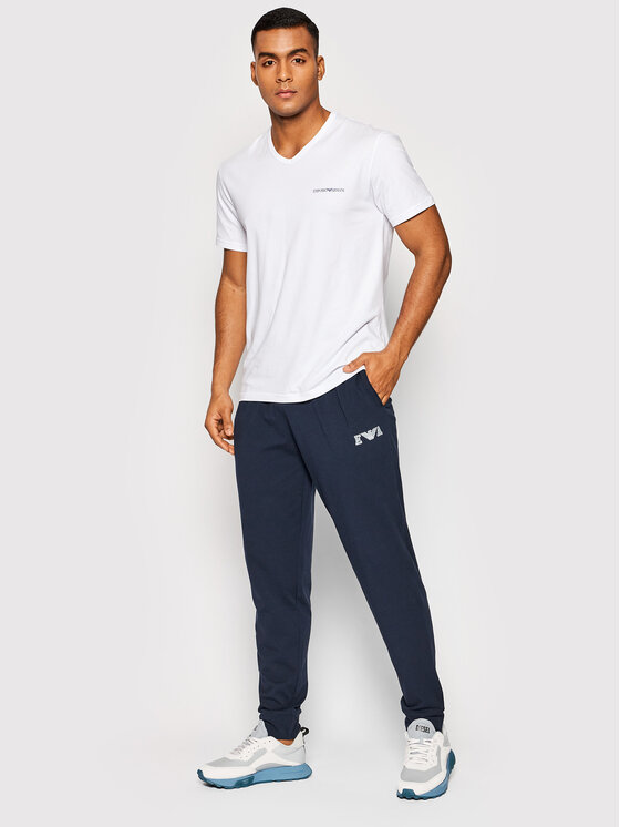 Emporio Armani Underwear Emporio Armani Underwear Teplákové kalhoty 111652 1A526 00135 Tmavomodrá Regular Fit