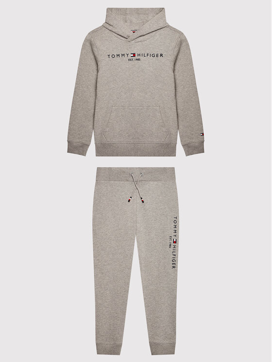 Tommy Hilfiger Tommy Hilfiger Trenerka Essential KB0KB06707 D Siva Regular Fit