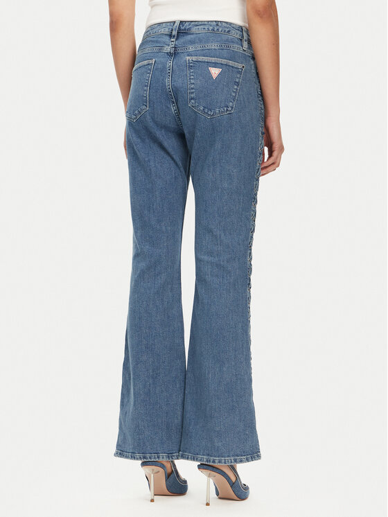Guess Guess Jeansy W5GA1E D4H7C Modrá Boot Fit