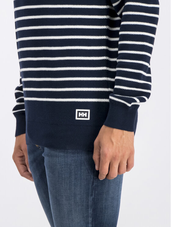 Helly Hansen Helly Hansen Sweter Skagen 34055 Granatowy Regular Fit