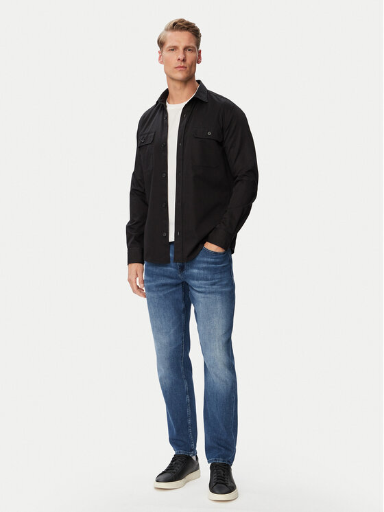 BOSS BOSS Hemd H-Rob-Sp-2P-263 50567050 Schwarz Regular Fit