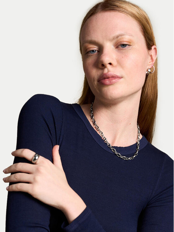 Fossil Fossil Κολιέ Heritage D-Link JA7242040 Ασημί