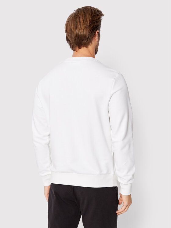 Felpa Graphic Box Logo K10K109718 Bianco Regular