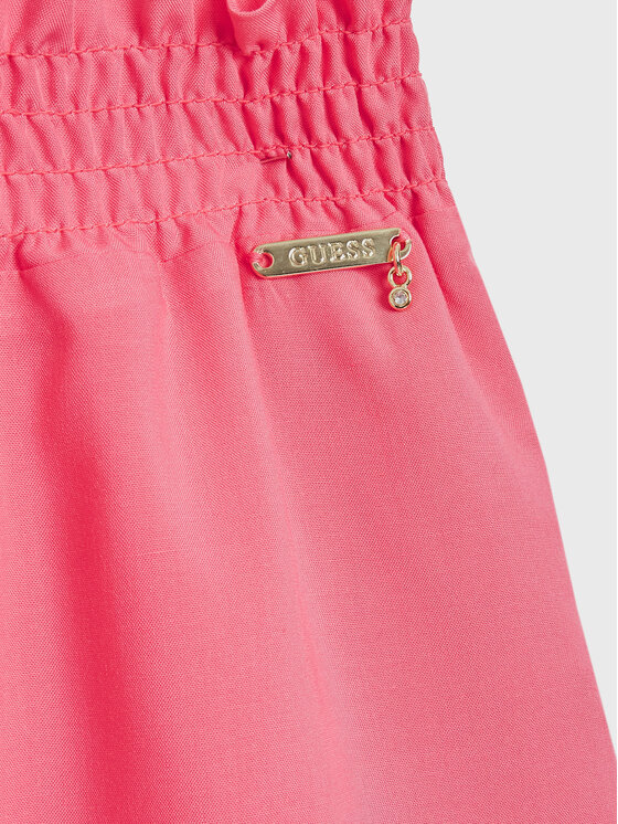 Guess Guess Svārki J3GD06 WFBN0 Rozā Regular Fit