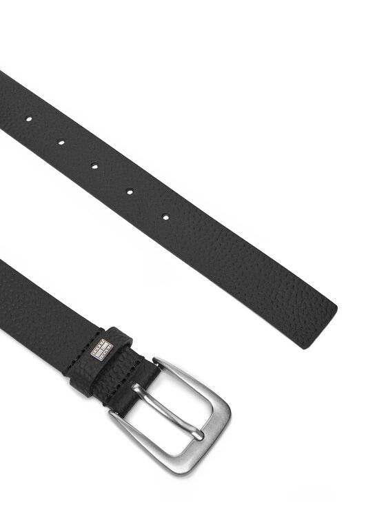 Tommy Jeans Tommy Jeans Ženski pas Tjw Heritage Leather Belt 3.0 AW0AW17586 Črna