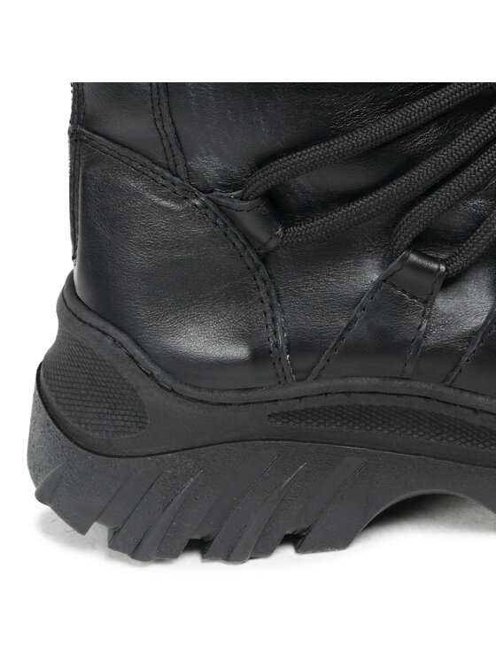 Inuikii Inuikii Škornji za sneg Trekking Lace Up 70107-110 Črna