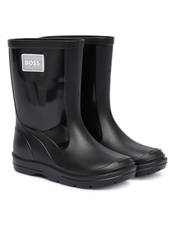 BOSS BOSS Гумени ботуши J52581 M Черен