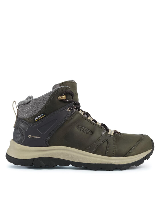 Keen Pārgājienu apavi Terradora II Leather Mid Wp 1023730 Zaļš