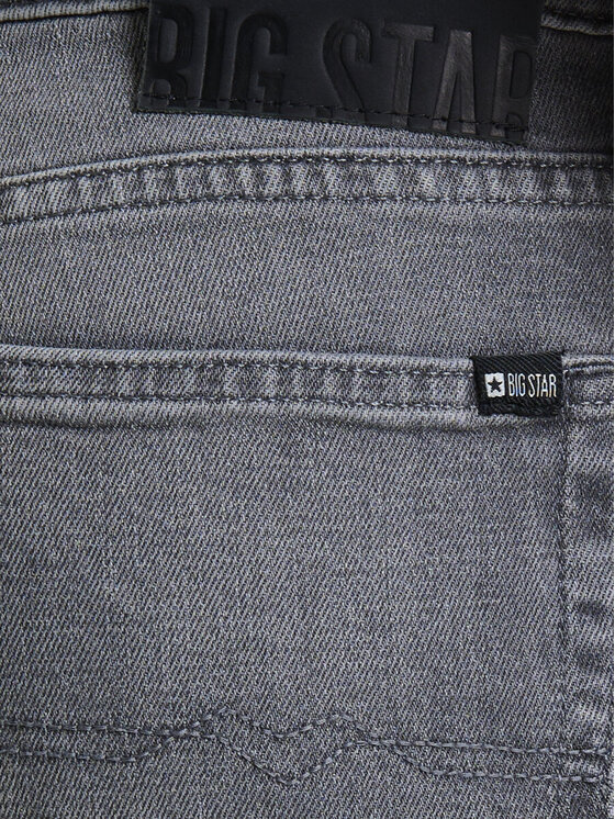 BIG STAR BIG STAR Jeansy TERRY_SLIM_896_190 Szary Slim Fit