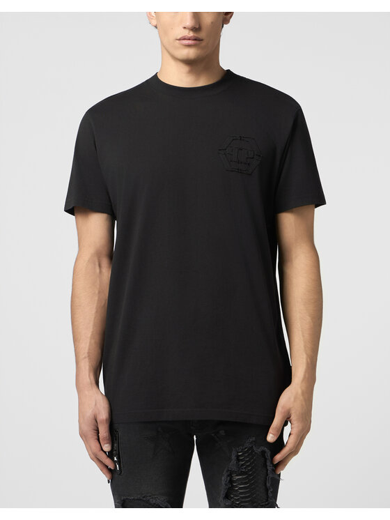 PHILIPP PLEIN PHILIPP PLEIN T-shirt 29734 Nero Regular Fit